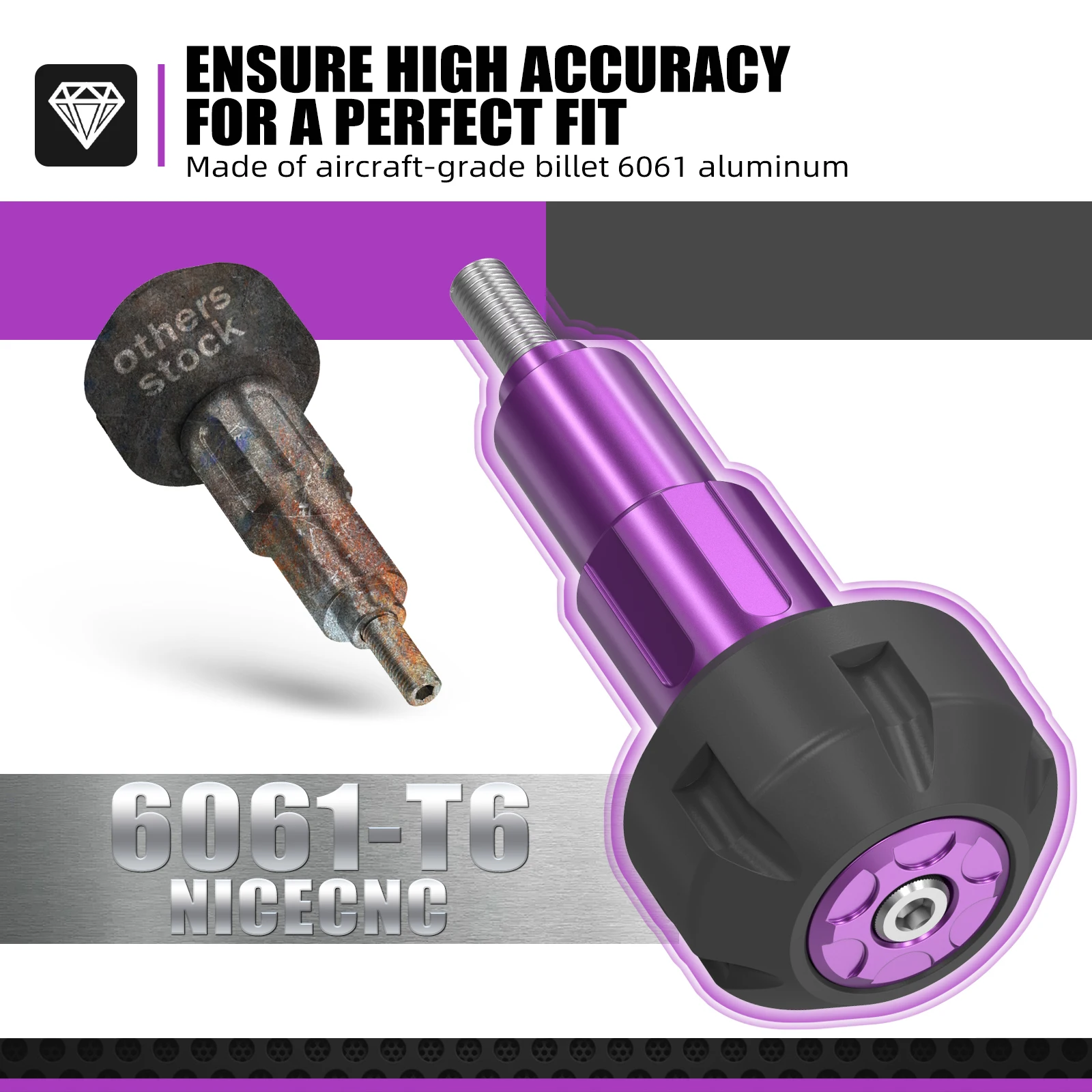 NICECNC Für Surron Light Bee X S L1E Elektrische Dirt Bike Rahmen Sliders Crash-schutz Motor Chassis Schutz Für Segway X160 X260 – Detail 10