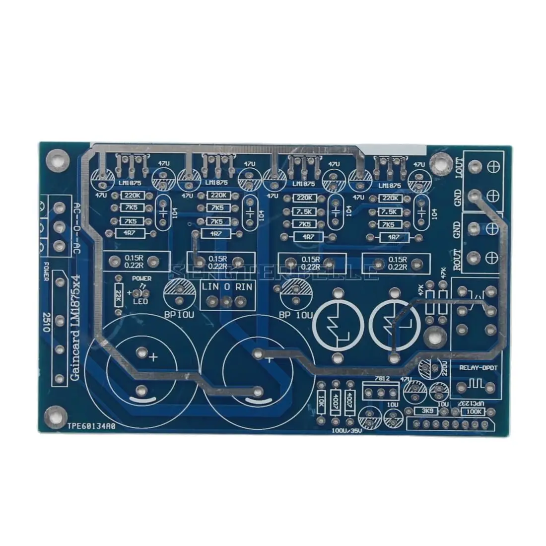 HiFi Gaincard GC Version LM1875 Dual-Core Parallel 2-Channel Power Amplifier Board PCB