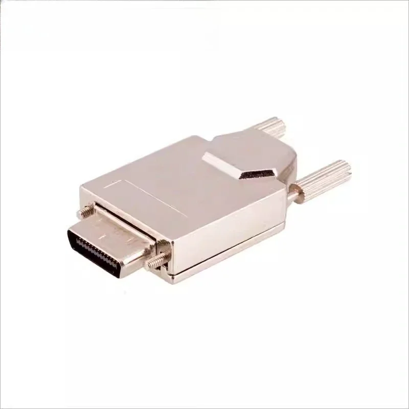 

Разъем CameraLink HDR-E26MSG1+ для промышленных камер, SDR, 26-контактный, с изогнутыми контактами, штекер и гнездо