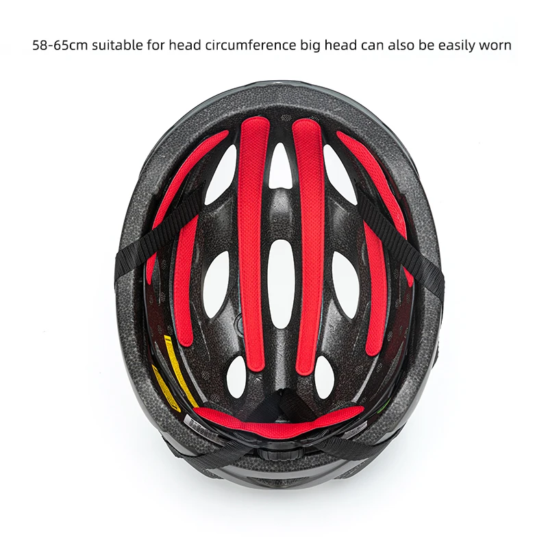 ROCKBROS Bicycle Helmet Integrally-molded Bike Helmet Motor Electric Scooter Commute Helmet Removable Lens Cycling Equipment