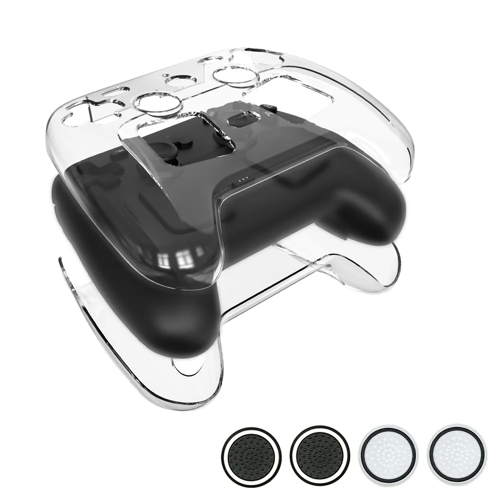 Lightweight Clear PC Case Compatible With For Steam Controller 2 Offering Full Port And Button Accessibility Without Bulk