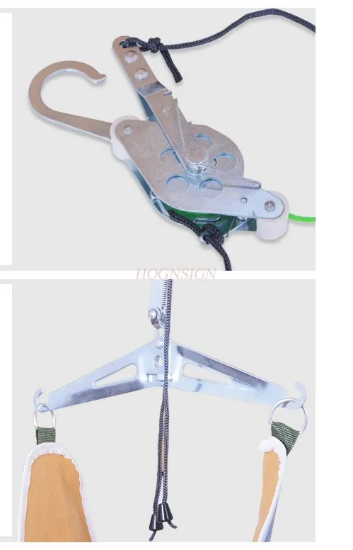 Hook-type traction frame hanging cervical traction device cervical spine stretcher home cervical spondylosis traction neck pain