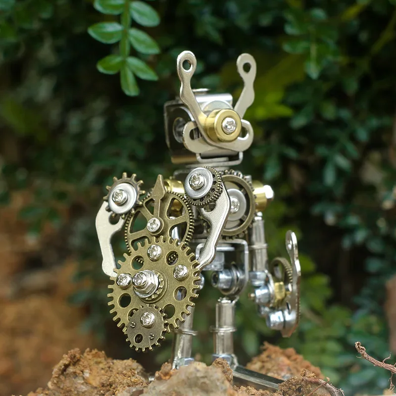 Mechanical Saints, Retro Metal Style, Trendy Play Ornaments, Handmade Assembly, Mech, Men's Festival Gifts