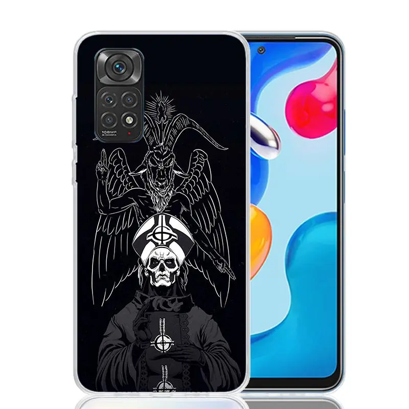 Ghost Papa Emeritus For Xiaomi Redmi Note 13 12 11S 11 10S 10 Pro Phone Case  11T 11E 9S 9 8T 8 7 Plus Fundas Cover Coque Note 1