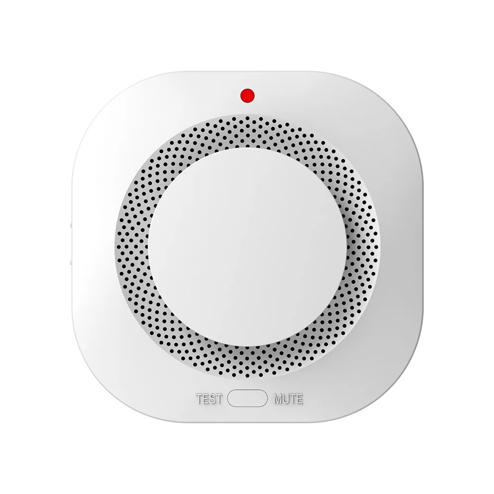 ACJ-Detector De Fumaça Sem Fio, Sensor De Alarme De Incêndio, Home Security Protection System, Bombeiro Fogo Equipamento, 433MHz