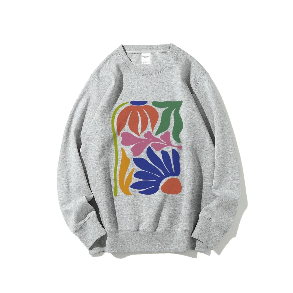 Wildflowers Matisse Art Sweatshirt Botanical Beach Shirt Flower Sweater Summer Shirt Aesthetic Vintage Sweater Beach Sweater