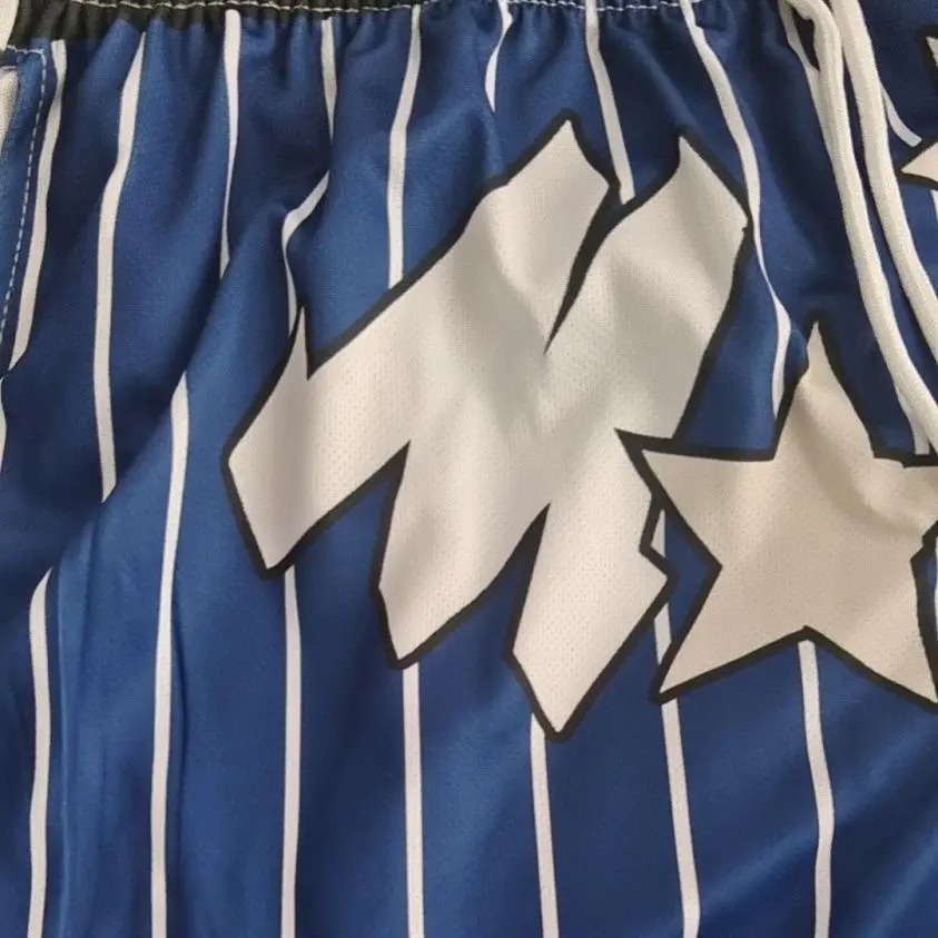 الصيف المطبوعة كرة السلة شبكة السراويل الرجال تشغيل الرياضة فضفاضة شخصية عادية خمس نقاط السراويل الرجال أسفل الذكور الرياضية