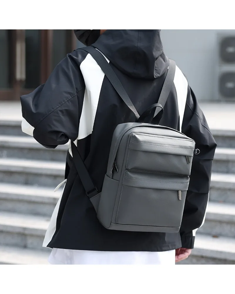 

Summer New Lightweight Outing Backpack Small Capacity Splicing Sports Backpack Travel Outdoor Simple Storage Backpack
