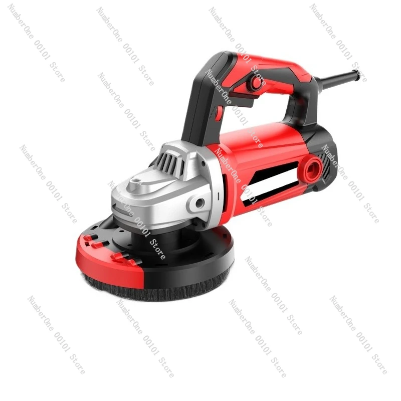 Polishing Wall Planer Concrete Road Grinding Machine Old Wall Renovation Wall Scraper Dust Removal Machine