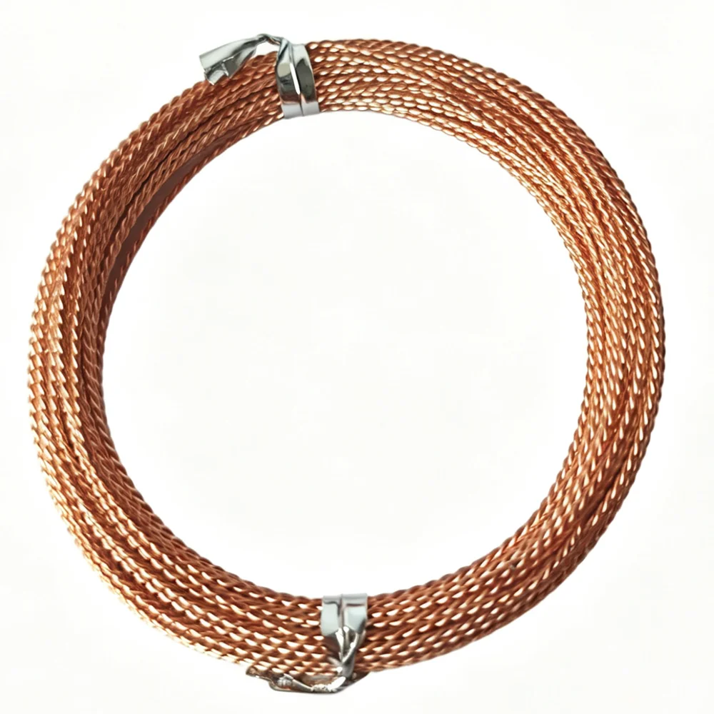 0.8mm 20 Gauge 23Ft Twist Jewelry Wire, Copper Craft Wire Copper Beading Wire for Jewelry
