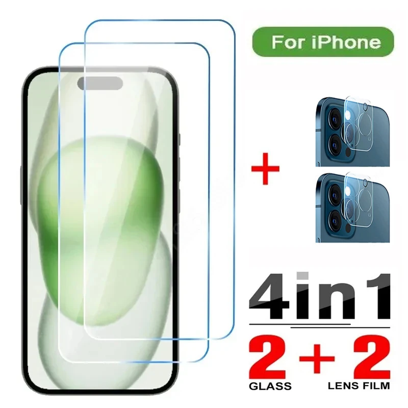 

3D Lens Tempered Glass For iPhone 14 15 Plus 11 Pro Max iPhone 12 13 Mini Screen Glass Protector for iPhone 15 14 13 12 11 Pro
