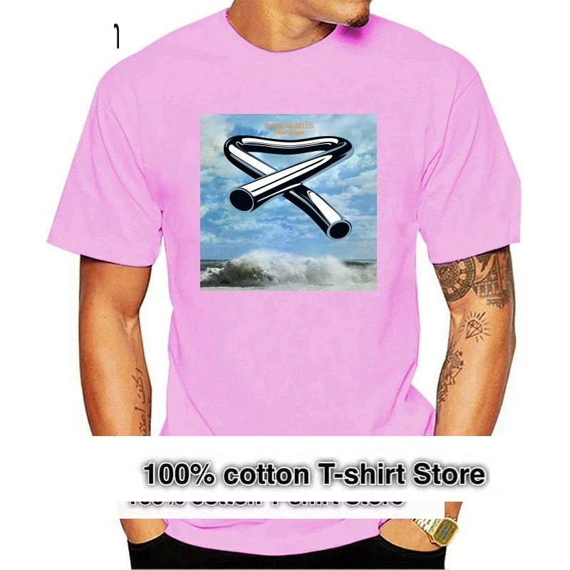 

Футболка с колокольчиками, футболка с колокольчиками, Майк Олдфилд, с изображением Девы