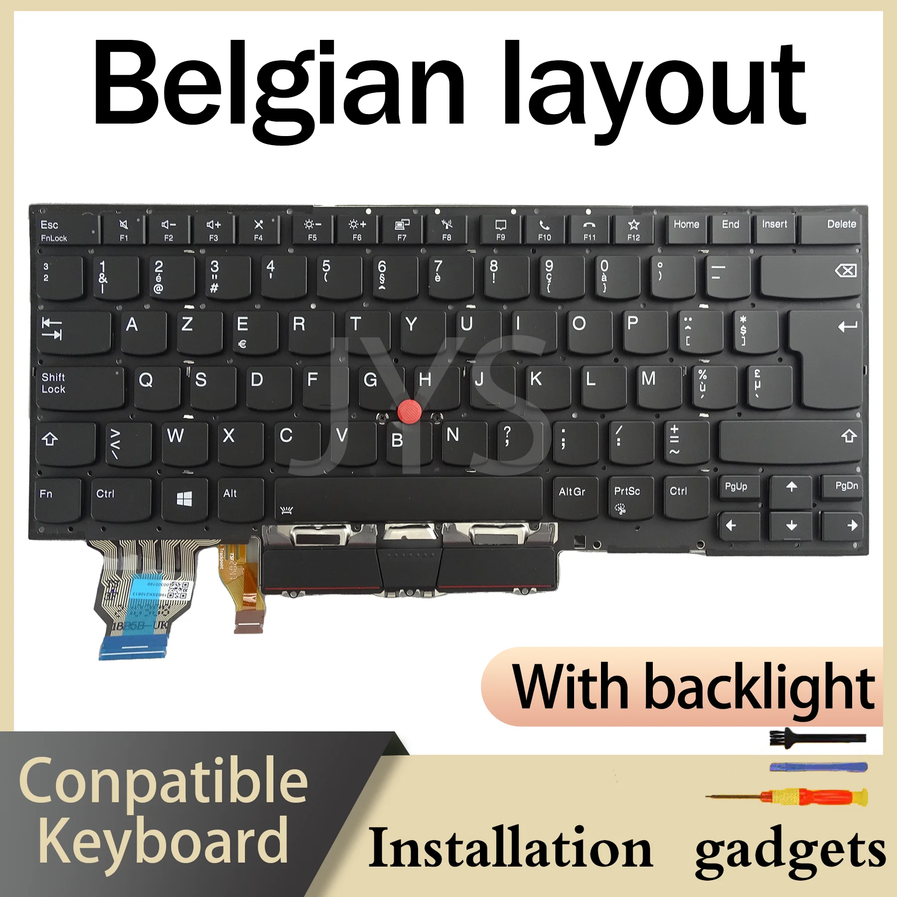 Suitable for Lenovo ThinkPad X1 Yoga Gen4/Gen5 X1 Carbon Gen7/Gen8 Backlit Keyboard BE BG CAFR SP FR IT SI TR UK CZSK Layout