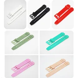 Watch Strap for Casio LRW-250H LRW 250H Black Soft PU Watchband Pin Buckle Wrist band Bracelet Belt for Casio LRW250H