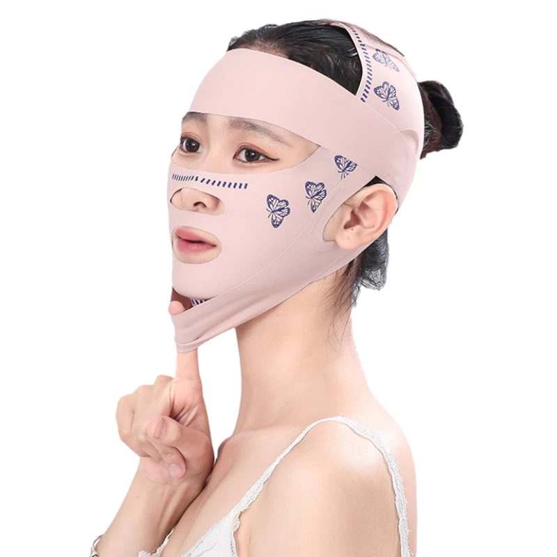 V Face Band Lifting Up Face Cheek Thin Mask Reduce Double Chin V-Line Shaping Bandage Anti Wrinkle Bandage Skin Care Products