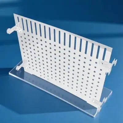 

Acrylic Aquarium Divider Transparent Fish Tank Separator with Suction Cups Easy Clean Isolation Board for Tanks