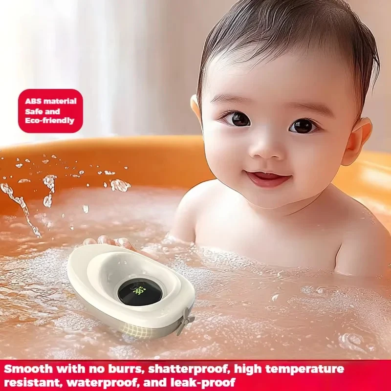 2026New Little Boat Baby Water Temperature Gauge, Button Cell Child/Baby Bath Digital Temperature Gauge - Home Use