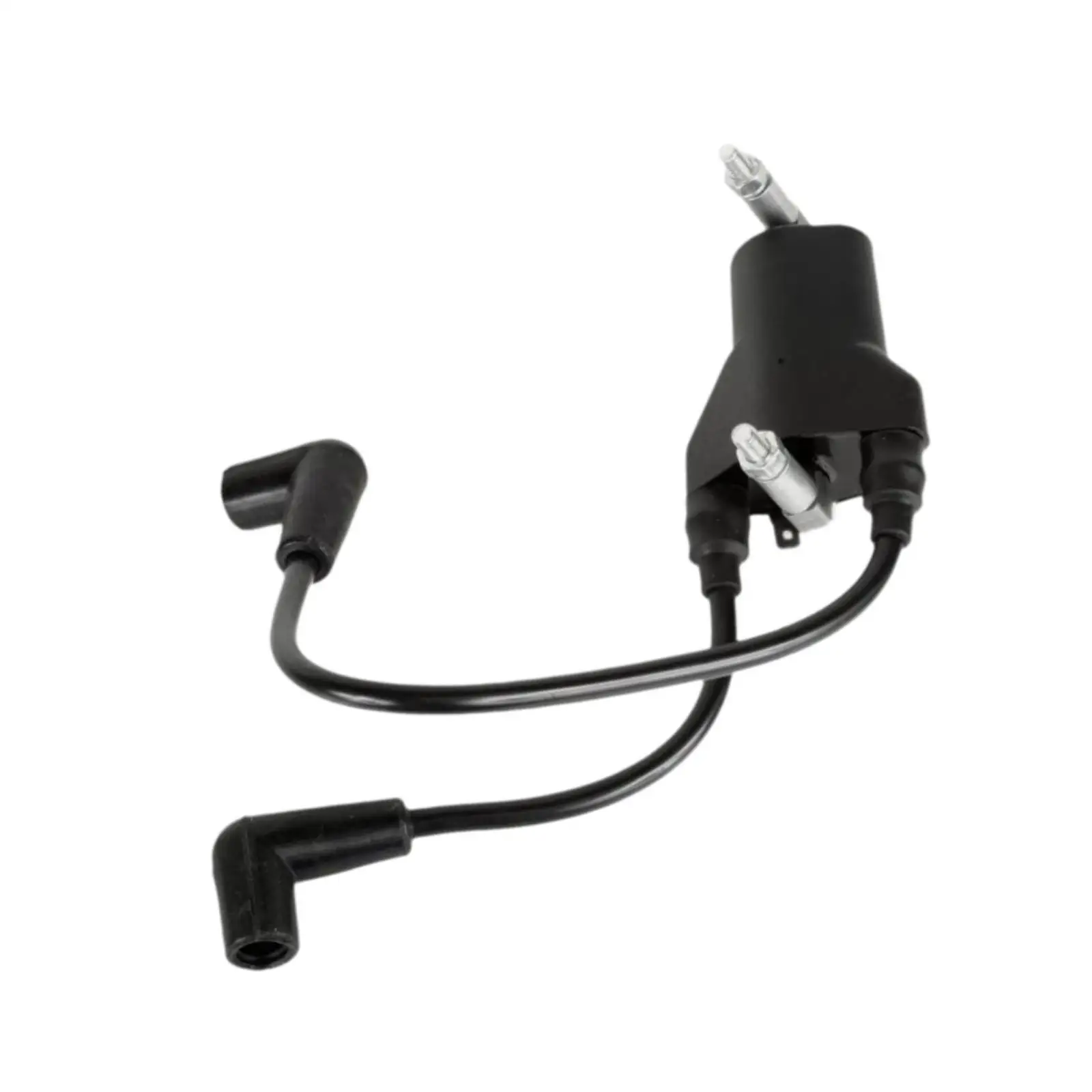 

Engine Coil Black Plastic Ignition Coil Replacement High Performance Accessory for EZGO 4 Cycle Gas 26652-G01