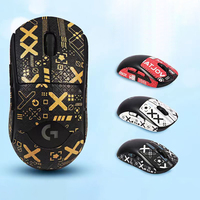 1 Set Non Slip Suck Sweat Mouse Sticker Mouse Grip Tape Skate Stickers For Logitech G Pro GPW Wireless Game Mouse Accessories