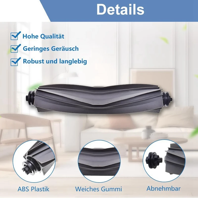 JDZD Для Dreame L10s Ultra / L10 Ultra / Xiaomi X20+ Основная боковая щетка Hepa-фильтры Швабра Ткань Мешки для пыли Робот-пылесос