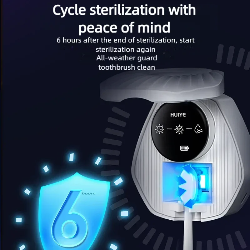 Suporte Esterilizador UV-C Youpin Sem Perfuração - alternate angle