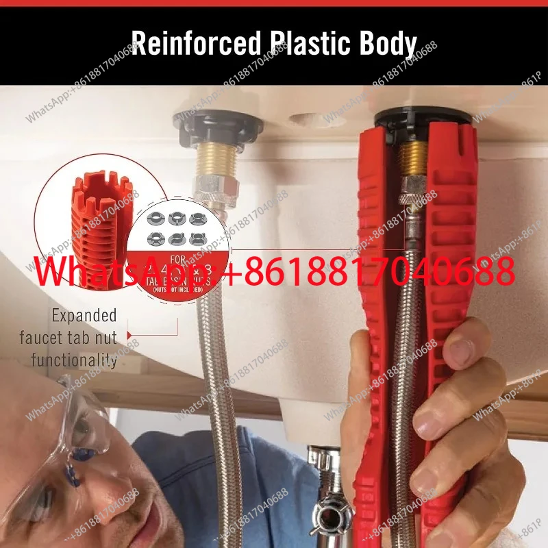 Original 57003 EZ Change Plumbing Wrench Faucet Installation and Removal Tool