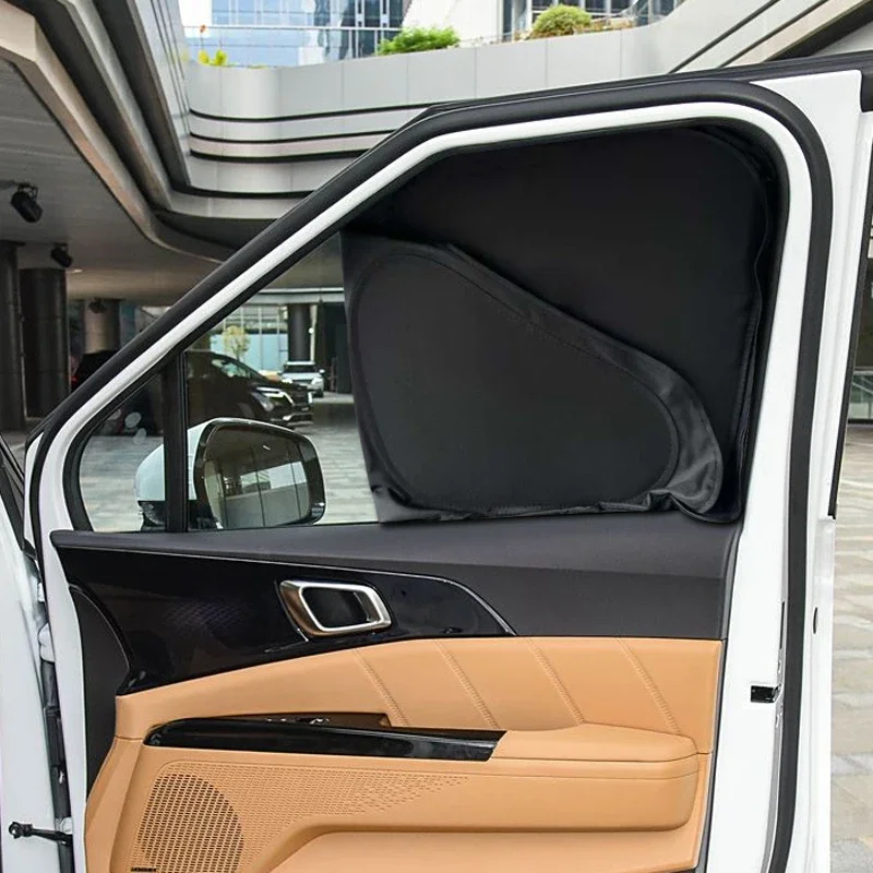 

For KIA CARNIVAL 2021-Present Car Black Window Privacy Sunshade Auto Anti-UV Heat Insulation Protect Cover Interior Accessory