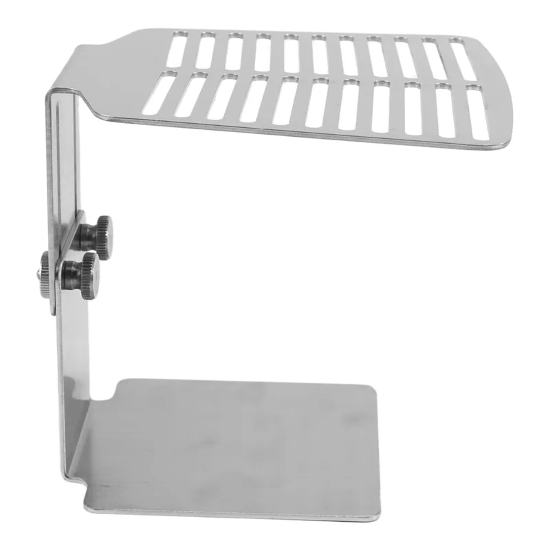 

Coffee Scale Bracket Waterproof Coffee Extraction Rack Stainless Steel Scale Rack Electronic Scale Elevation Rack Silver
