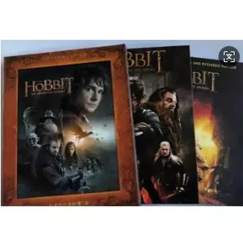 

BD Blu-ray Movie Disc The Lord of the Rings The Hobbit Trilogy 3 Discs with Mandarin Extended Edition