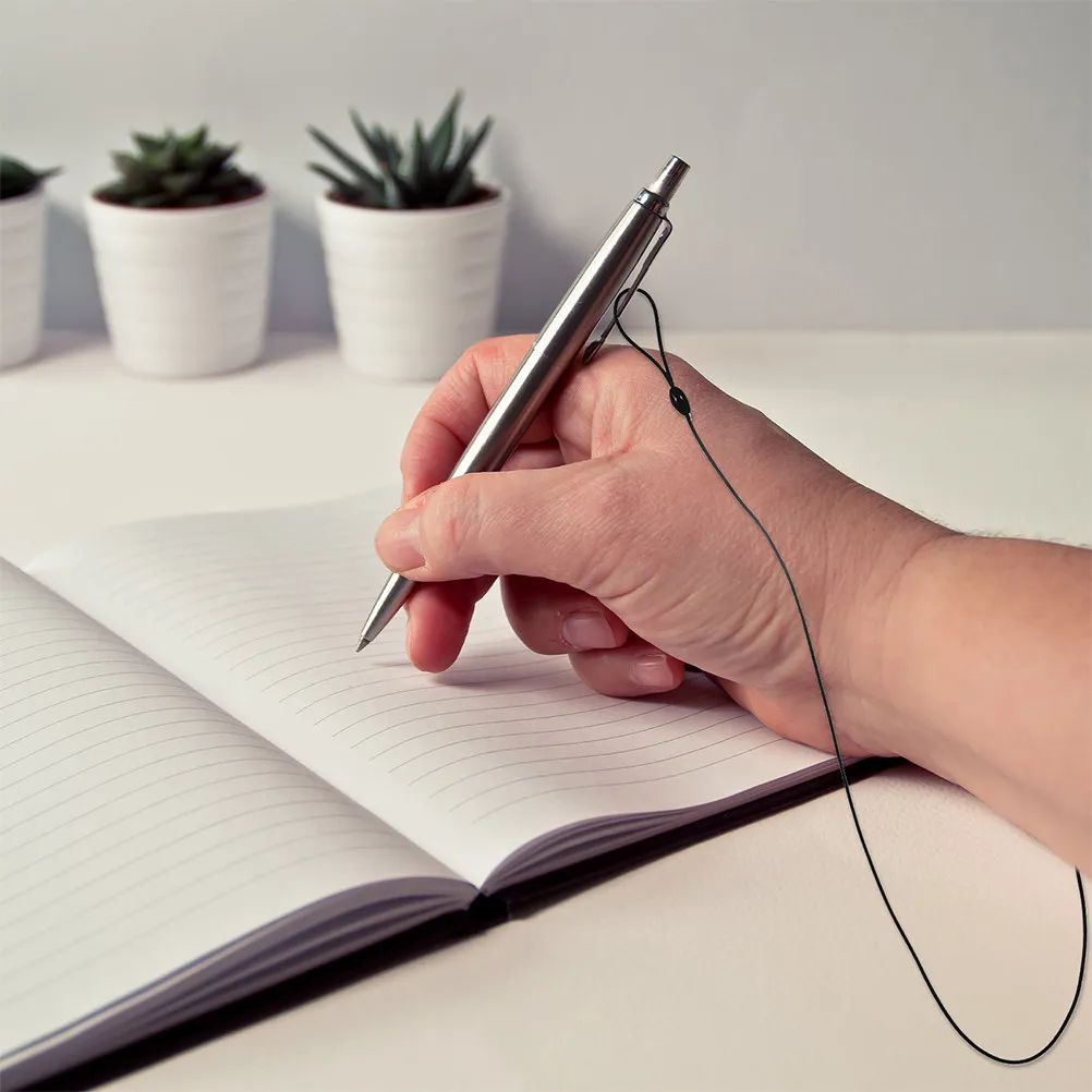 

50Pcs Elastic Stylus Pen Lanyards Anti-Lost Stretchable Bungee Cord Pen Tether Strap for Office School Travel Use