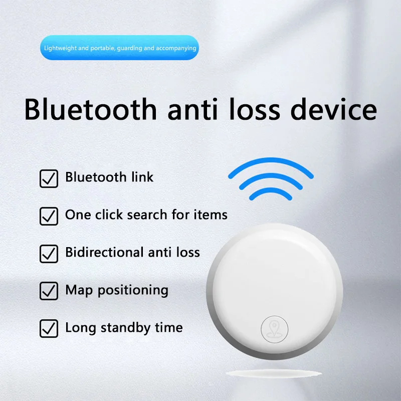 Smart GPS Tracker Bluetooth 5.0 Anti-Loss Devices Long Standby Wide Range Finder for Keys Pets Luggage iPhone Android 2025 New