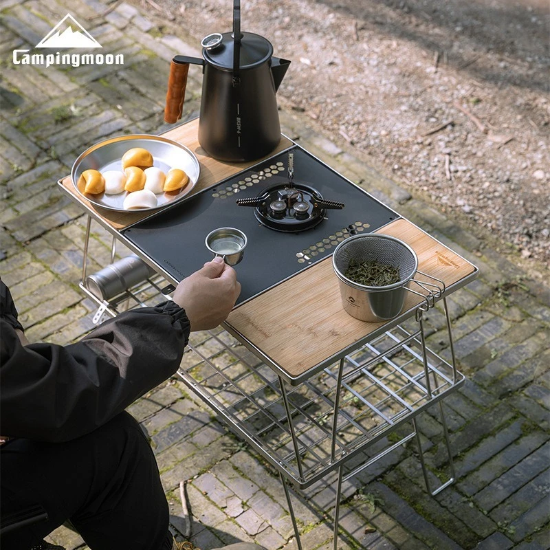 New 1PC Outdoor IGT Combine Table Accessory Campingmoon CK-12BK/12F BKZ06 KR-12/25CK-25BK/25F Portable Camping Table Board Parts
