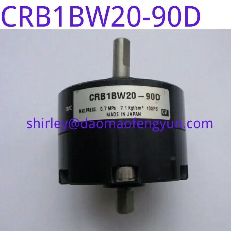 

Used Original Rotary cylinder CRB1BW20-90D solenoid valve