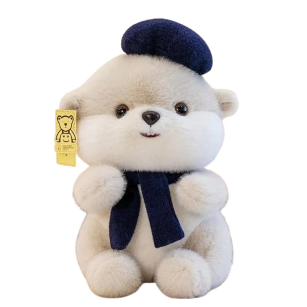 Dier gevuld pluizig bever collectie cartoon kleine otter schattig 35cm eekhoorn verjaardagscadeau