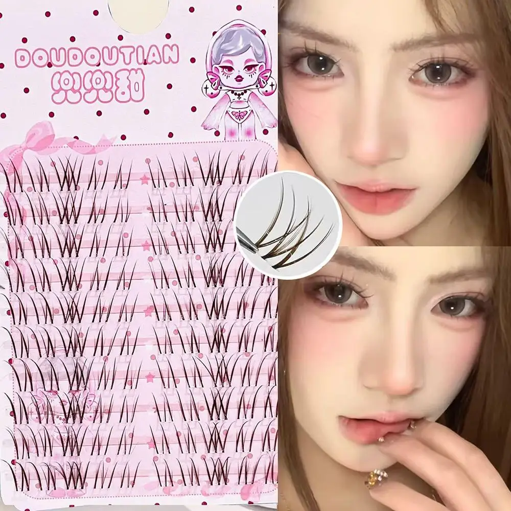10 rangées de grappes de cils individuels, Extension de cils naturels segmentés, faux cils volants adaptés aux femmes, outils de maquillage, cadeau