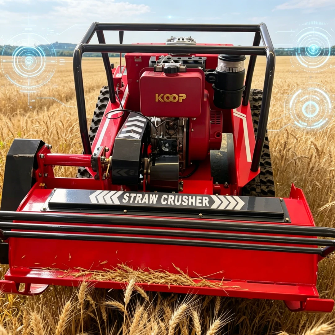Customized lawn mower CE EPA certified tracked all terrain convenient mowing and weeding beautiful female customer service