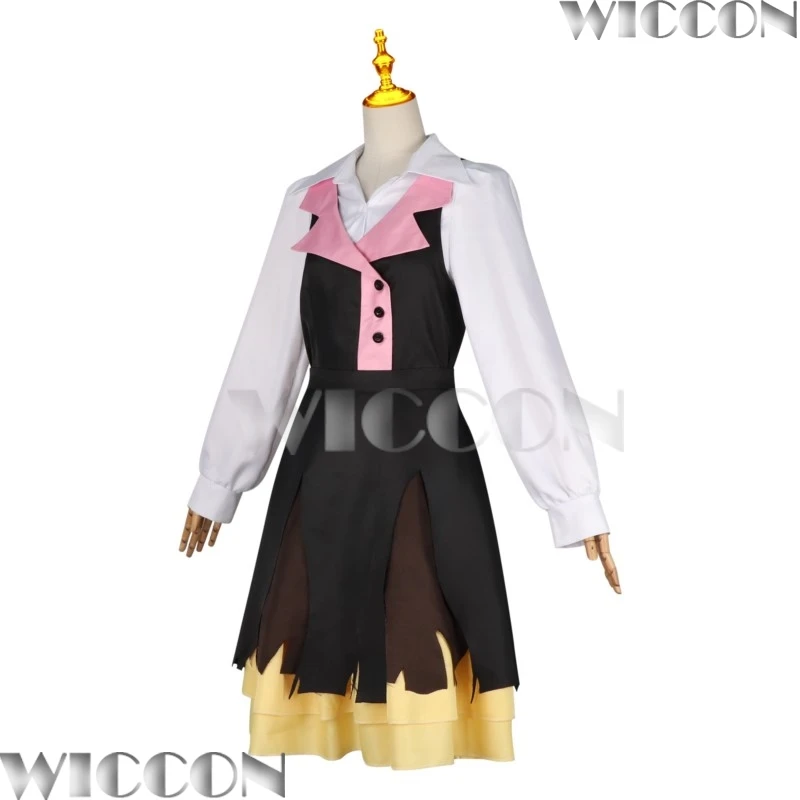 Lucy Maud Montgomery Bungo Anime Stray Coaplay Dog Black Dress Girl Lolita Suit Halloween Party Roleplay Outfit Woman Carnival - view 4