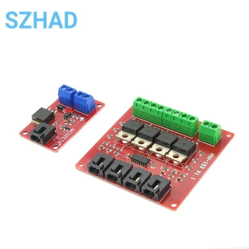 1/4 Channel one Four Route MOSFET Button IRF540 V4.0+ MOSFET Switch Module for Arduino Isolated power module