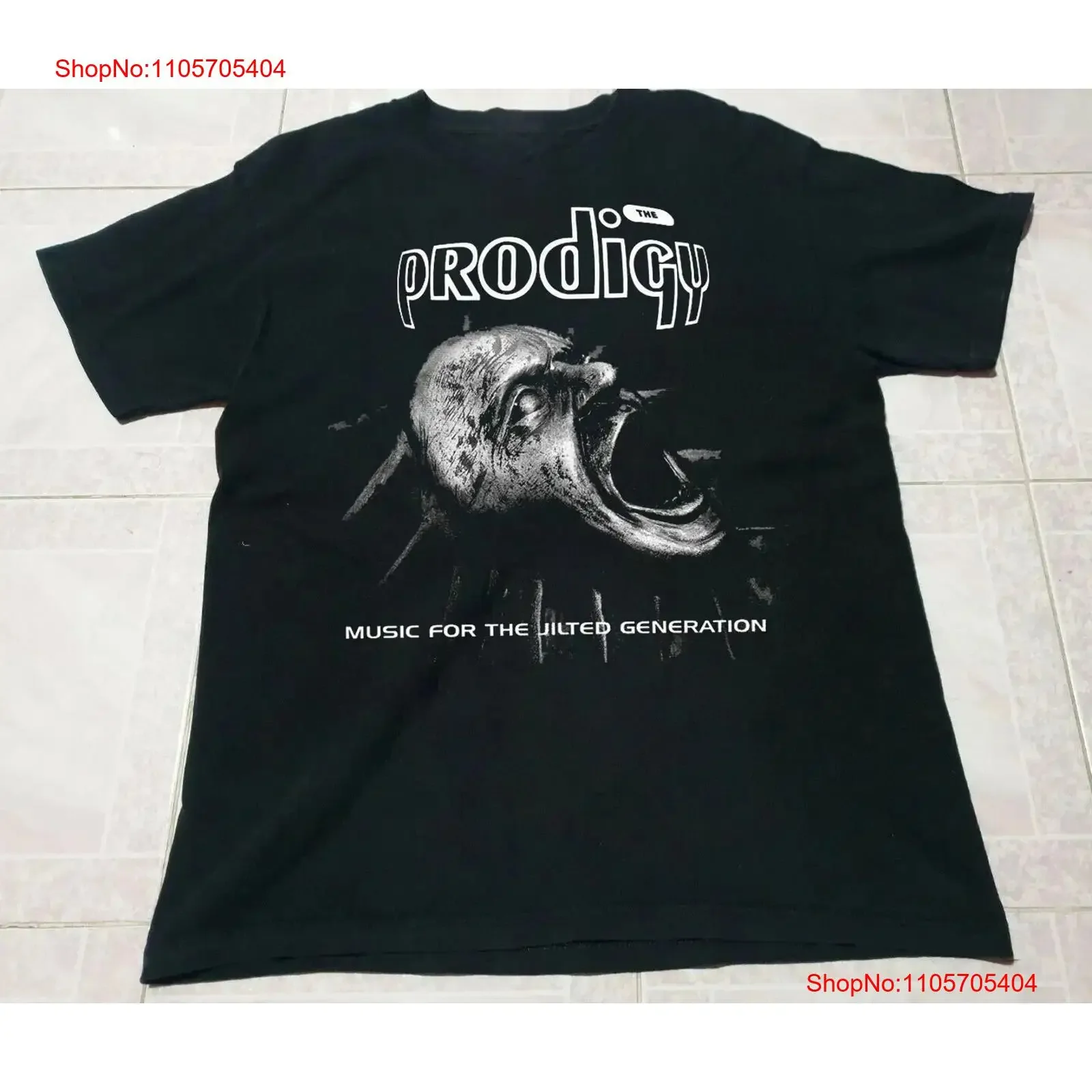 Vintage The Prodigy Jilted Generation For Fans S 5XL T Shirt HZ142 long or short sleeves vintage Washed Stylish Versatile Soft