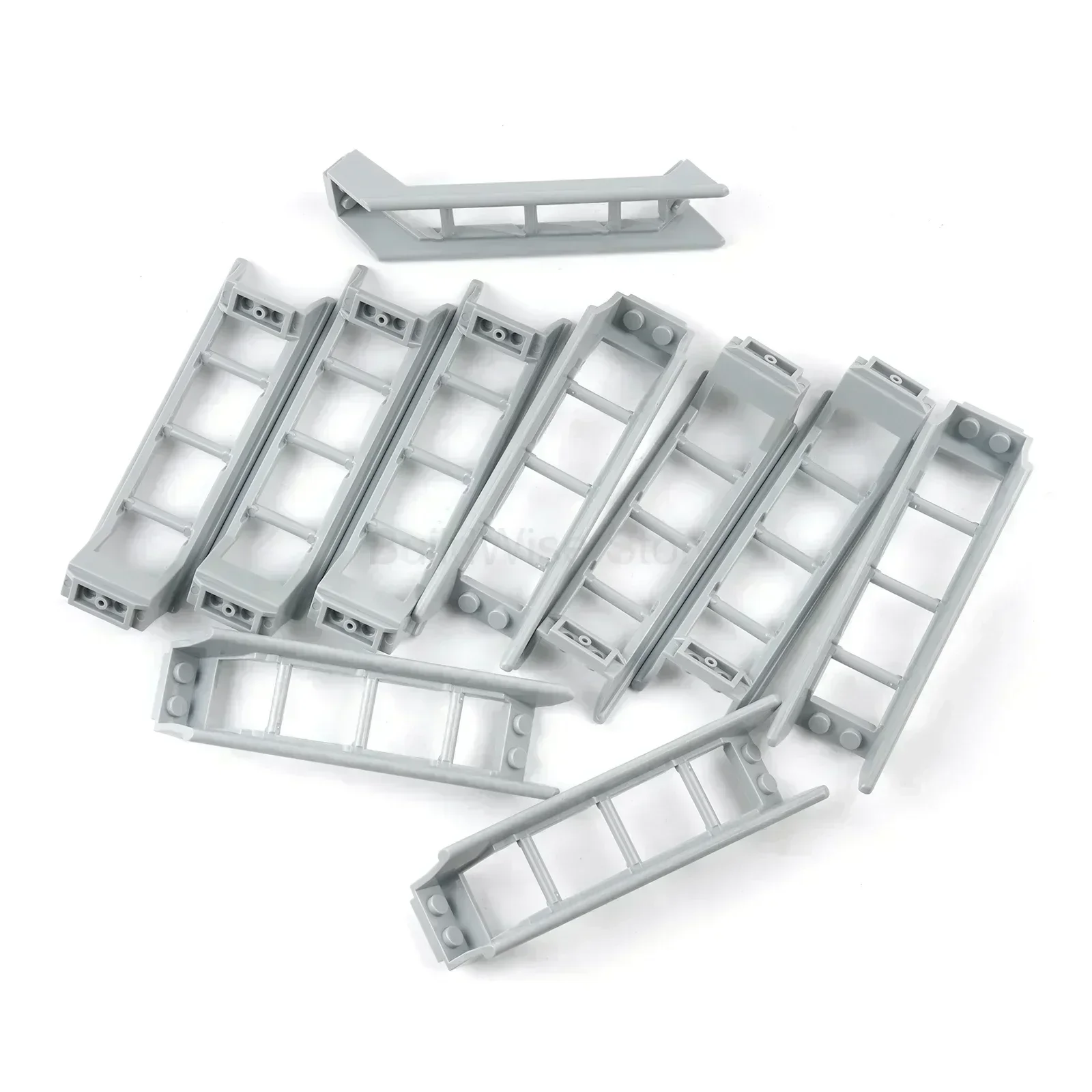 Roller Coaster Track Building Block Rail Chassis Bow Slope Straight Small Paticle MOC Technical Part Compatible with Legoeds Toy