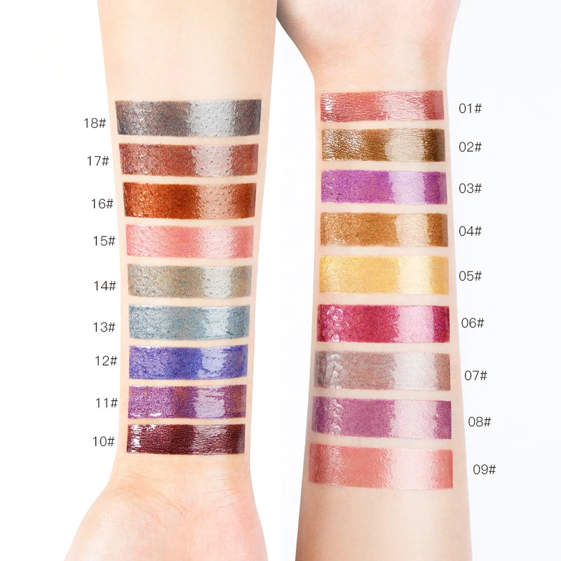 18 colori lucidalabbra lucido per le donne rossetto liquido Glitter opaco a lunga durata diamante lucido lucidalabbra trucco labbra impermeabile