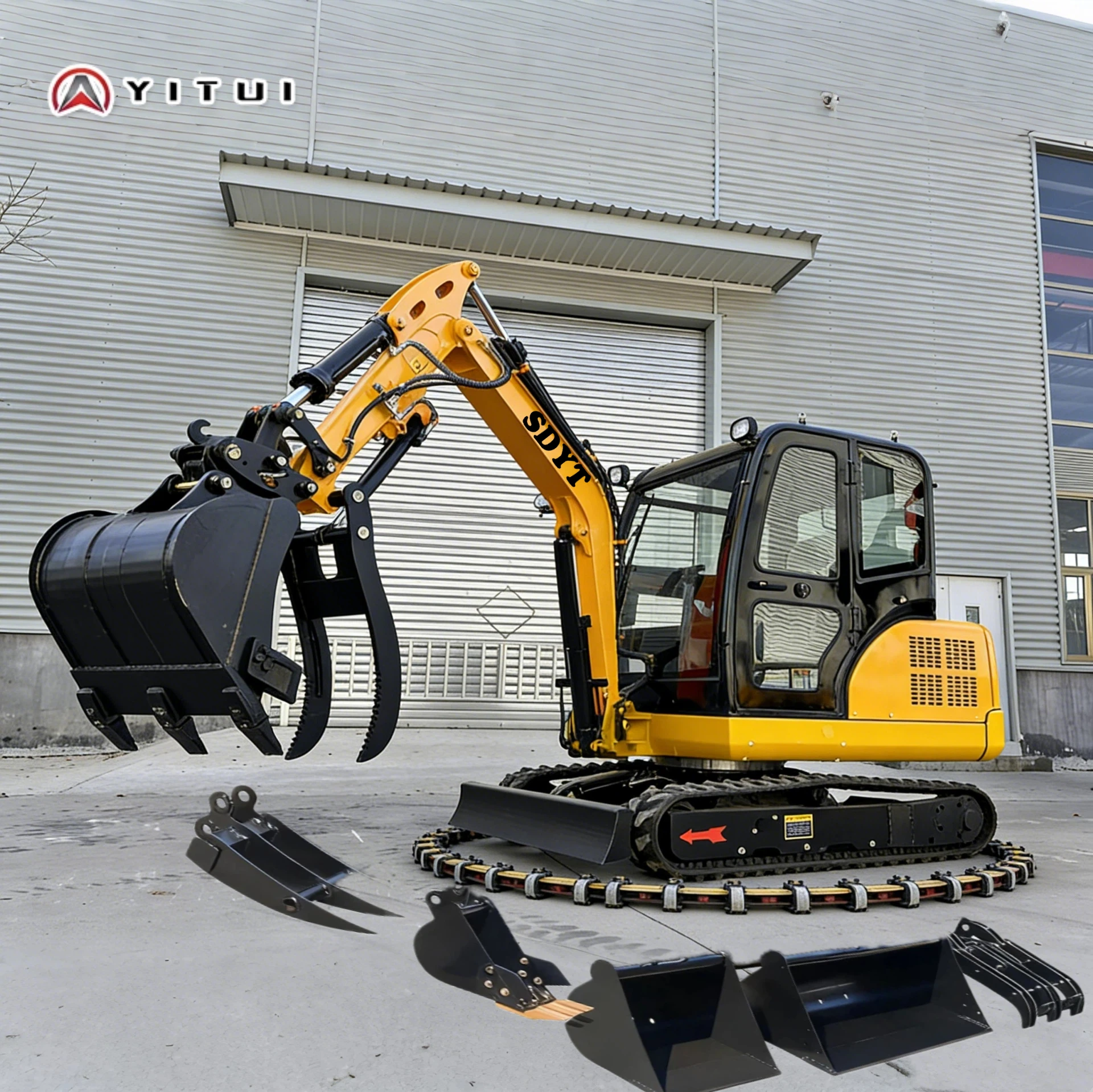 

Best-Selling Mini Excavator Kubota Engine 3 Ton- Epa Ce Certified Adjustable Working Radius Reinforced Chassis Customized