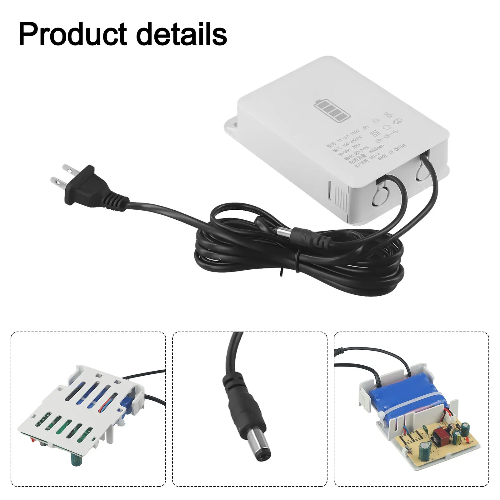 Battery Backup for mini for ups Overvoltage Protection Adapter Package Content Battery For Protection Board For 12V Cameras