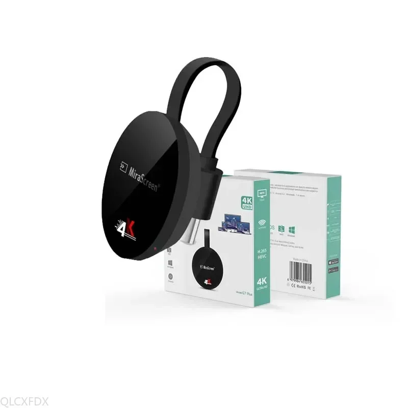 G7 PLUS HD 4K WiFi TV Stick HDMI-совместимый 2,4G/5G беспроводной ключ дисплея DLAN-приемник зеркальный Miracast для ios android