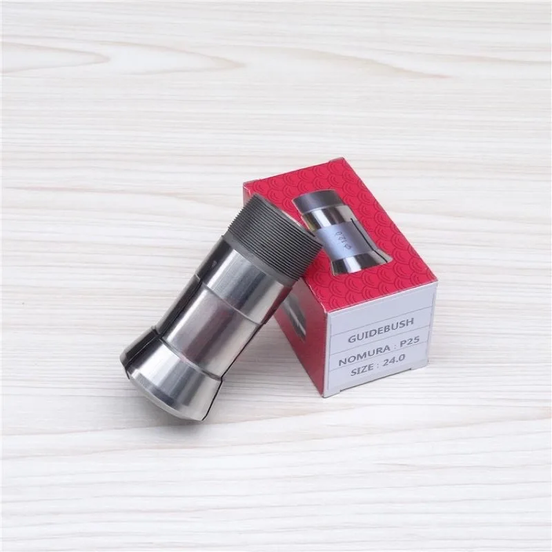 P25  Guide Bush High Precision Collet Guide Back Clamps 1mm-25mm CNC Precision Automatic Lathe Collet