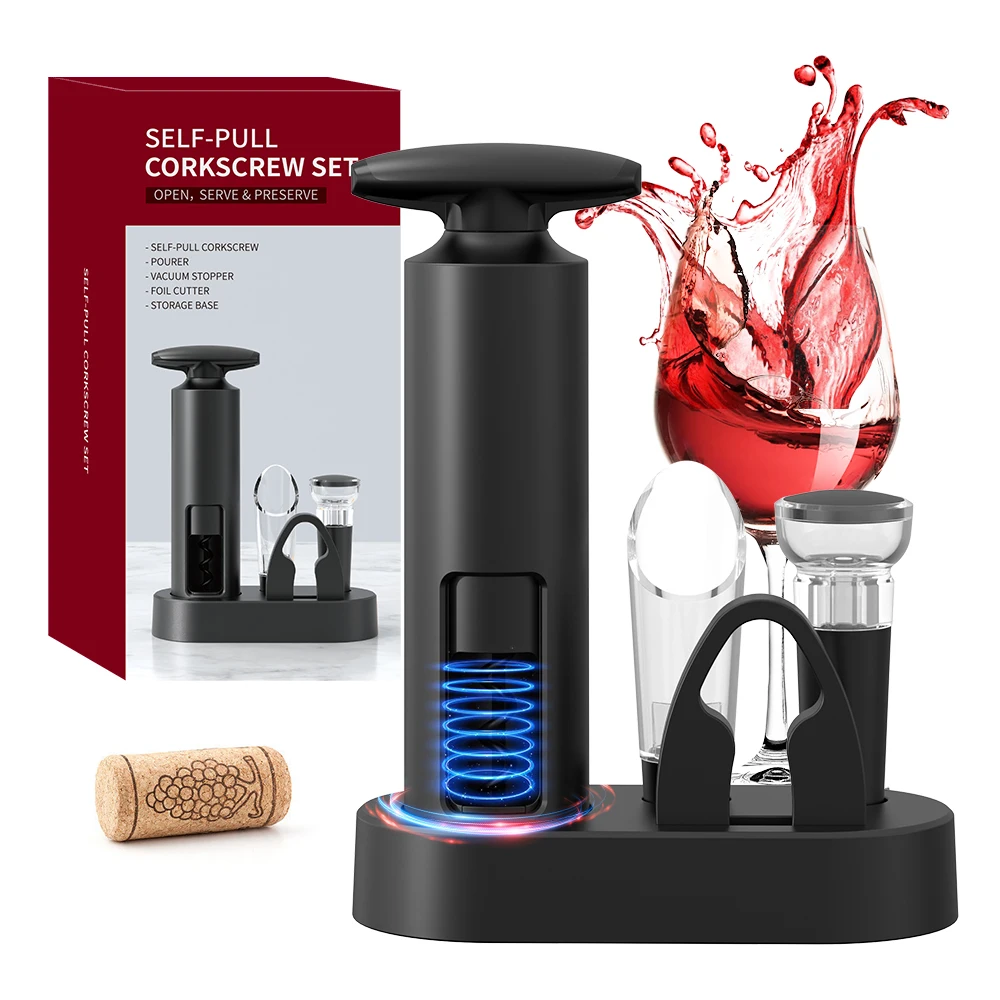 Why the Self-Pull Corkscrew Set Is the Ultimate Wine Opening Solution for Every Home and Party