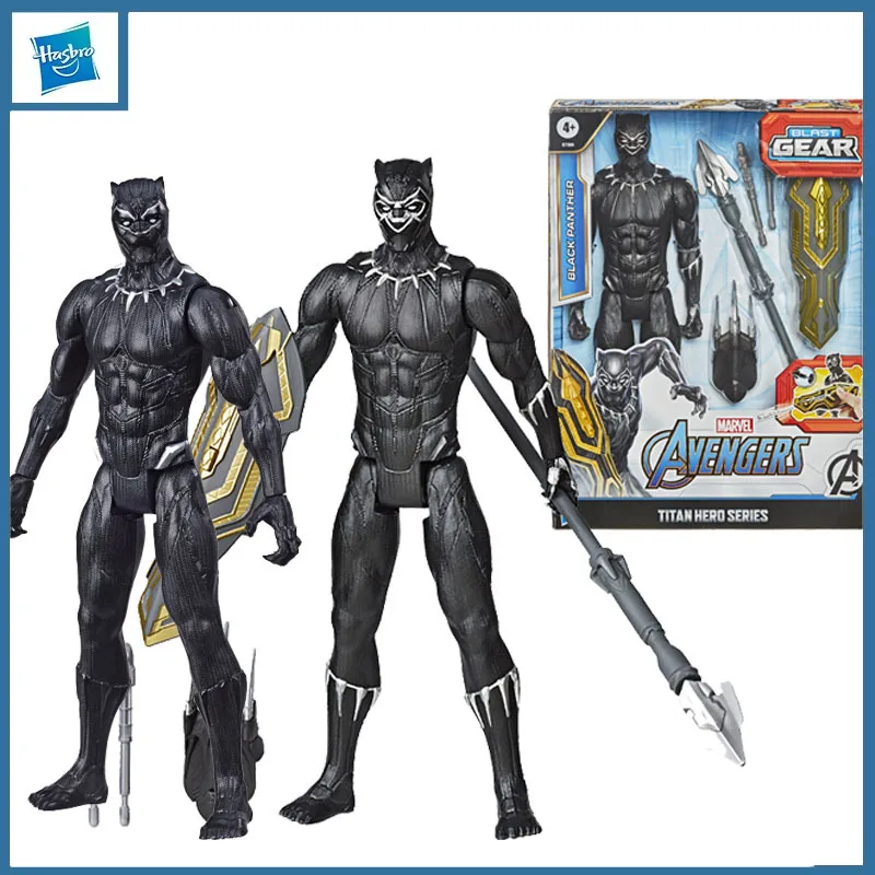 

Hasbro Genuine Marvel The Avengers Black Panther Action Figure Toys for Boys Girls Kids Gift Collectible Model Ornaments