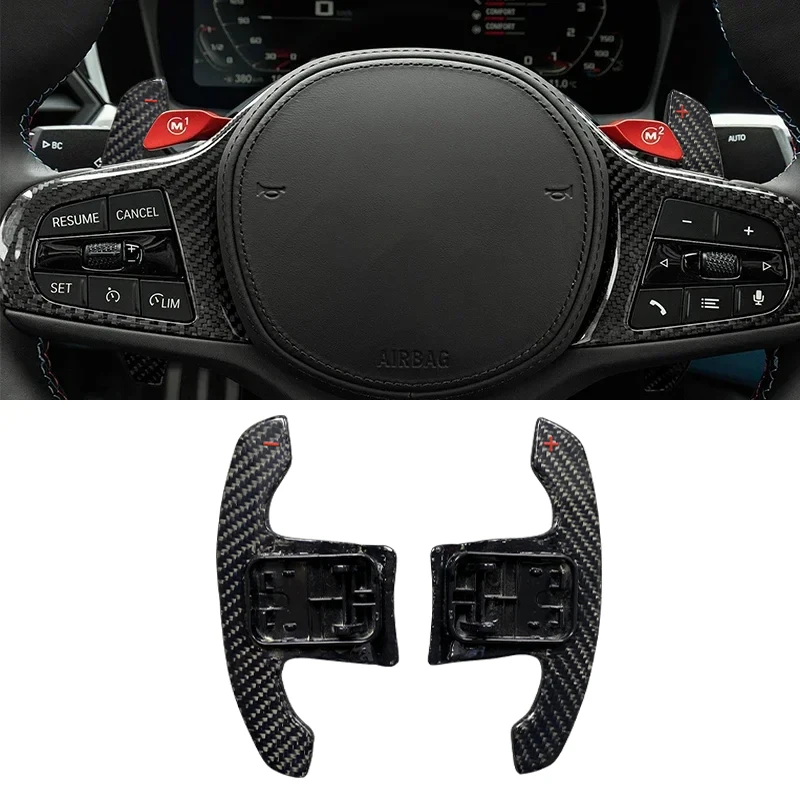 

Carbon Fiber Paddle Shifter Gear Shift Shifter For BMW G38 G20 G21 28 G23 G22 G26 Steering Wheel Extension Accessories