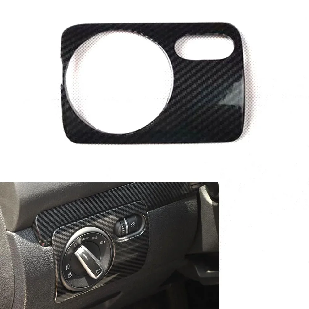 

For VW Volkswagen GOLF 6 2010 2011 2012 Left Hand Drive Car Front Fog Light Switch Frame Trim Styling Interior ABS Auto Moldings
