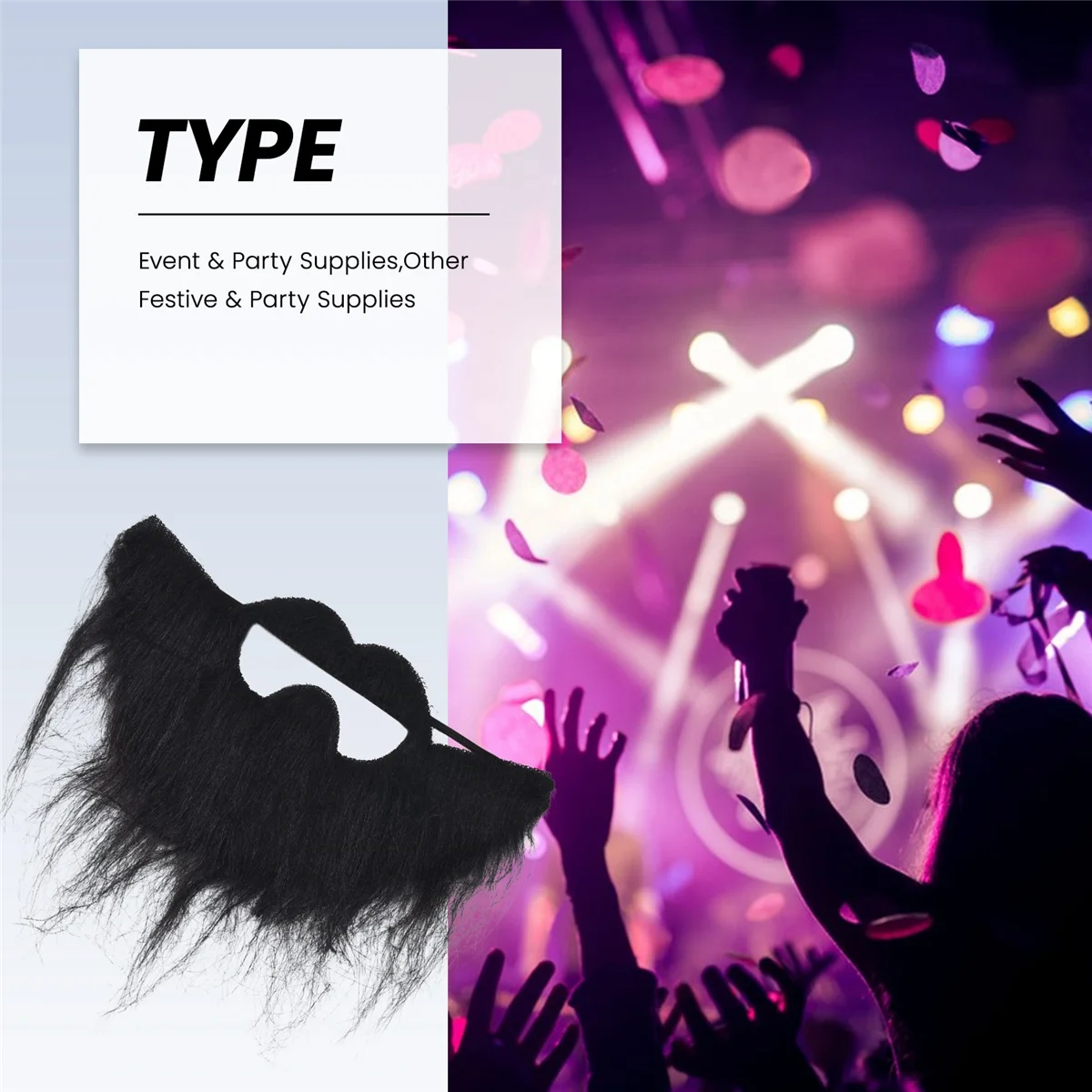 show Props Simulation fake beard